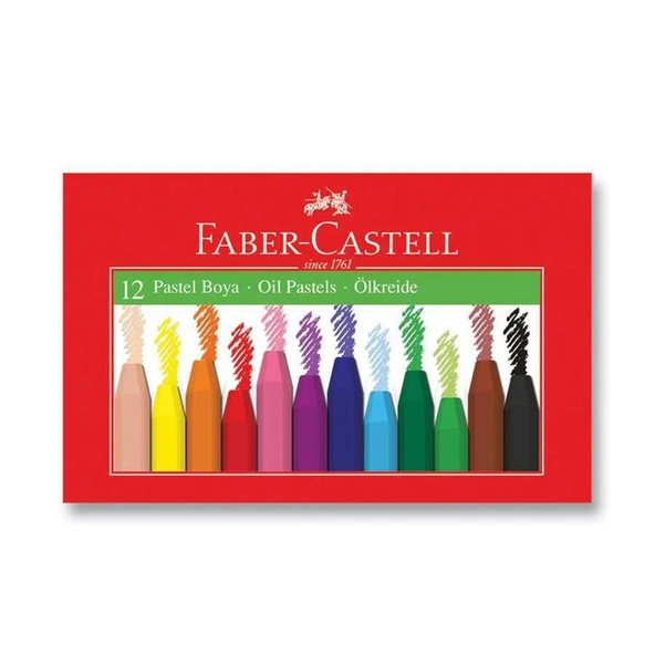 Faber Castell 4 lü Boyama Seti 12 li Kuru + Keçeli + Pastel + Sulu Boya + Sıvı Yapıştırıcı - 4