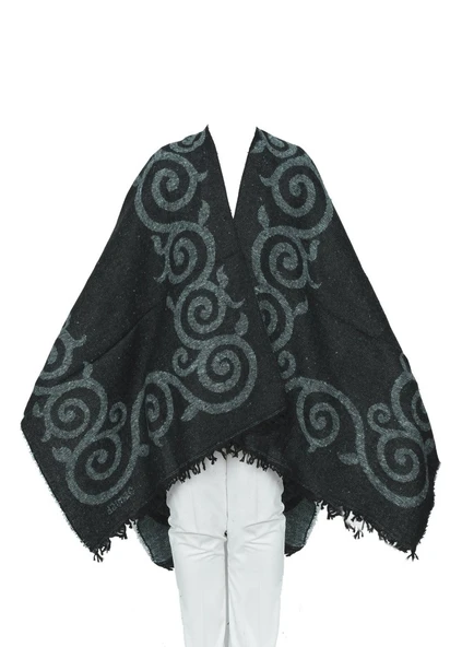 Açık Gri Renk Sarmaşık Model Panço - 10