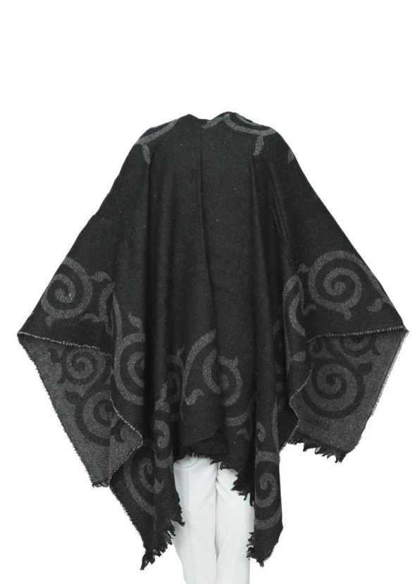 Gri Siyah Sarmaşık Model Panço - 5