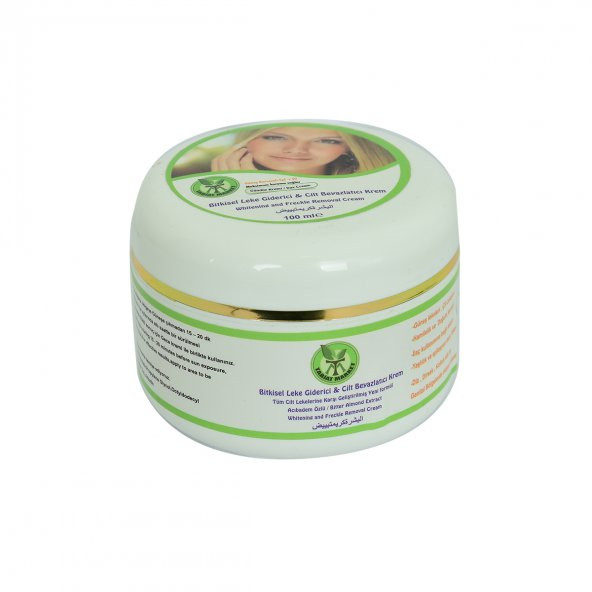 Bitkisel Leke Giderici Cilt Beyazlatıcı Gündüz Kremi 100 ML - 4