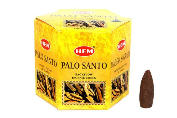 Palo Santo Back Flow Cones- Palo Santo Geri Akışlı Konik Tütsü (1 Paket 40 Adet)