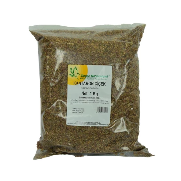 Doğan Baharatçılık Sarı Kantaron Çiçek St.Johns Wort Çiçeği 1KG