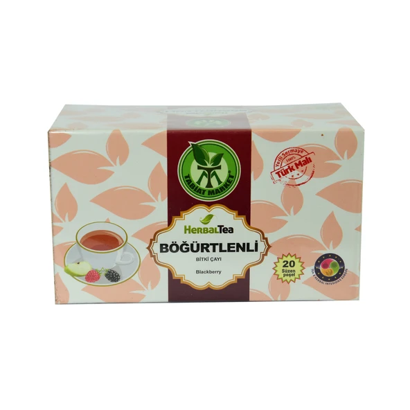Böğürtlenli Bitki Çayı 20 Süzen Poşet ürün görseli 1