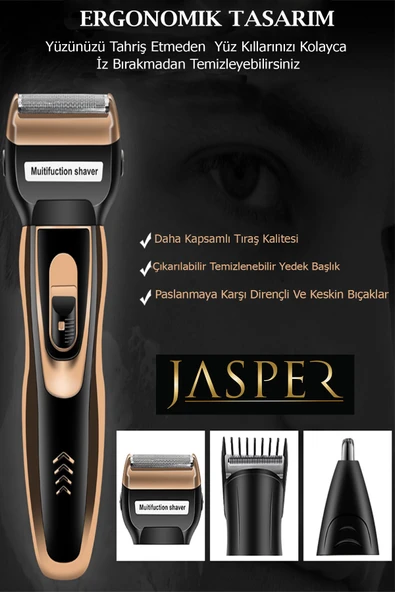 Jasper JPR-2020 Erkek Bakım Seti - 4