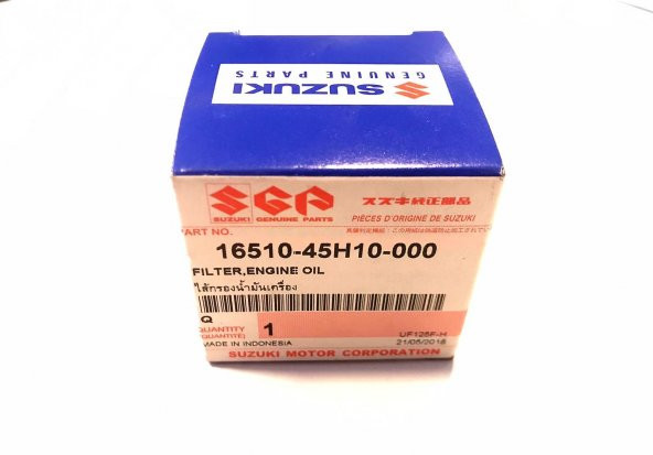 SUZUKI BURGMAN 200 - 400, AN 125 YAĞ FİLTRESİ 16510-45H10-000 ORİJİNAL - 2
