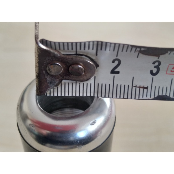 SPORT EL FREN KOL BAŞLIĞI METAL SİYAH (DAR BOĞAZLI) EL FREN KOLU TUTAMAĞI - Resim 3