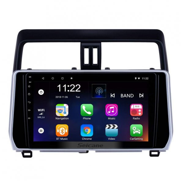 Toyota Prado Android Multimedya Sistemi (2018-2020) 4 GB Ram 32 GB Hafıza 8 Çekirdek Newfron