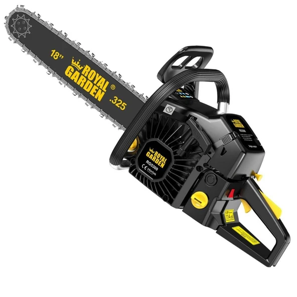 Royal Garden RG5300S Benzinli Ağaç Kesme Motoru 45 cm 3 Hp ürün görseli