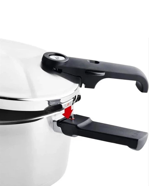 Fissler Vitavit Premium Mat Düdüklü Tencere 6 Litre - Resim 2