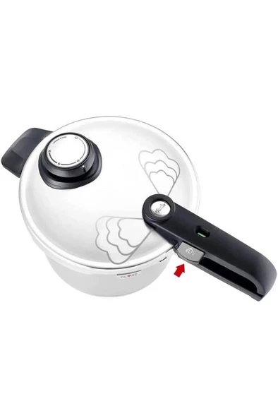 Fissler Vitavit Premium Mat Düdüklü Tencere 6 Litre - Resim 5