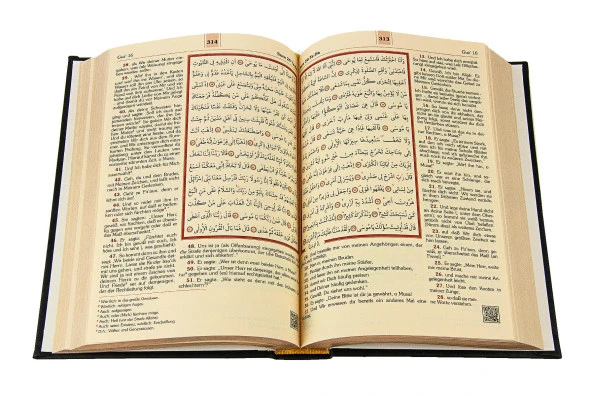 Almanca Mealli Kuran Seti - Siyah ürün görseli 1