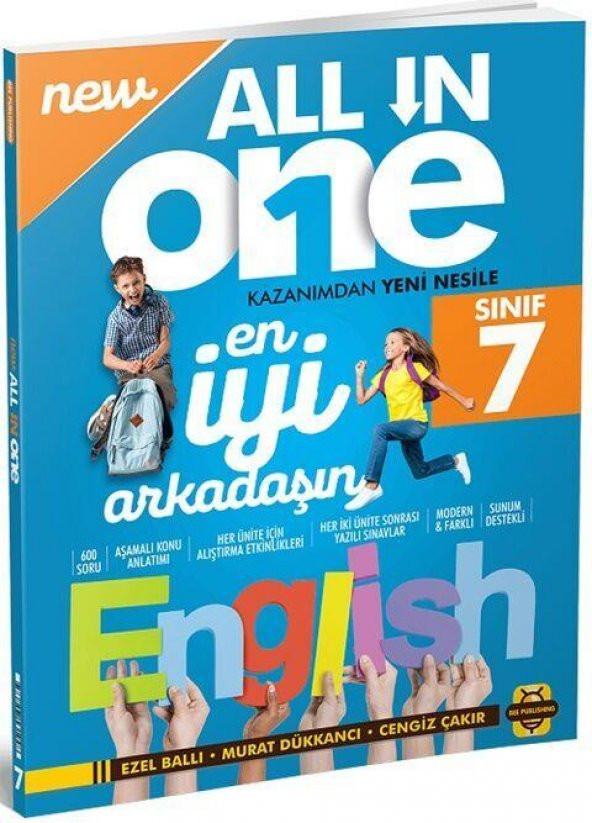 7. Sınıf İngilizce New All In One Bee Publishing