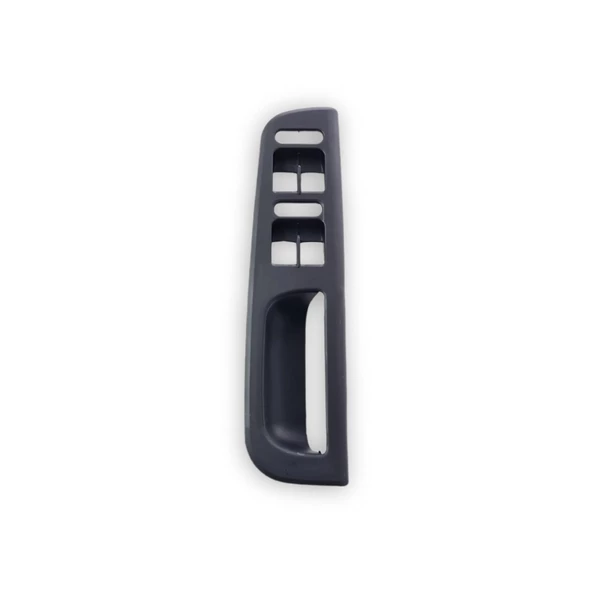 VW Bora 1999-2005 Sol Ön Kapı Cam Düğme Yuvası Dörtlü Siyah 3B1867171E - 1