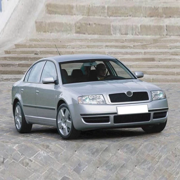 Skoda Superb 1 2002-08 Sol Ön Kapı Cam Düğme Yuvası Dörtlü 3B1867171E - 2