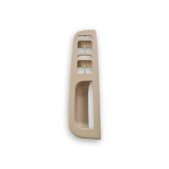 VW Golf 4 1998-2004 Sol Ön Kapı Cam Düğme Yuvası Dörtlü Bej 3B1867171E ürün görseli 1