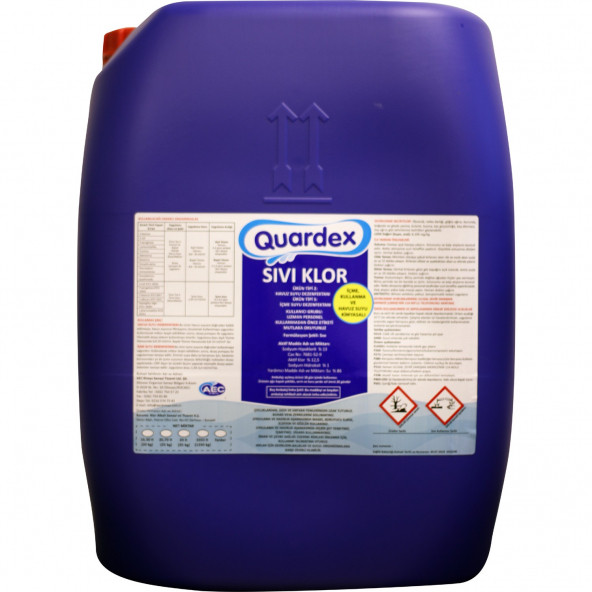 Quardex Sıvı Klor 35 KG