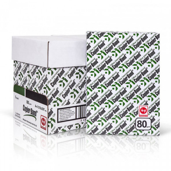 Copierbond A4 Fotokopi Kağıdı 80 gr 1 Koli 5 Paket 2.500 - 1