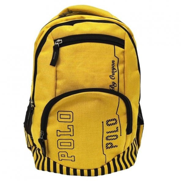 Polo Owyon Okul Sırt Çantası - Sarı - 2