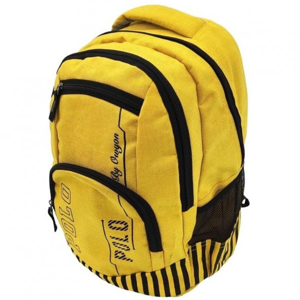 Polo Owyon Okul Sırt Çantası - Sarı - 3