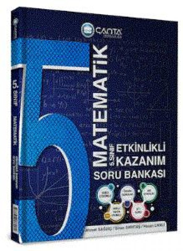 Çanta Yayınları 5. Sınıf Matematik Etkinlikli Kazanım Soru Bankası