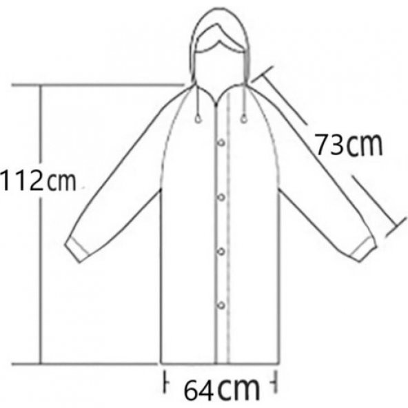 Marlux Unisex Yağmurluk MRC-801 - 5