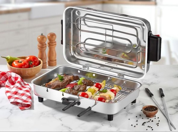 ELEKTRİKLİ IZGARA BÜYÜK BOY 1000W - 4