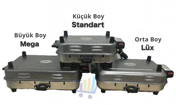 ELEKTRİKLİ IZGARA BÜYÜK BOY 1000W - 9