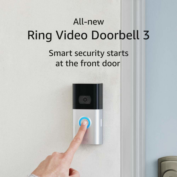 Ring Video Doorbell 3 - 1080p HD video