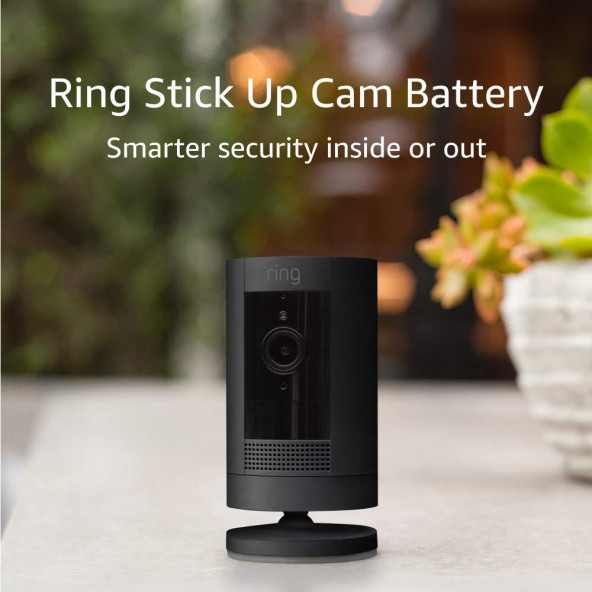 Ring Stick Up Cam Battery HD Güvenlik Kamerası - Siyah
