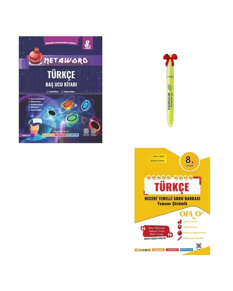 LGS 8.Sınıf Metaword ve Beceri Temelli Türkçe Soru Bankası