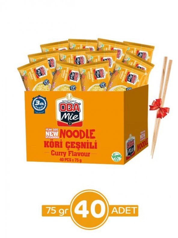 Oba Mie Körili Noodle 40lı