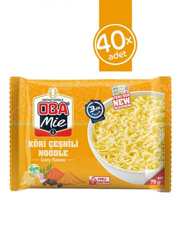 Oba Mie Körili Noodle 40lı - 2