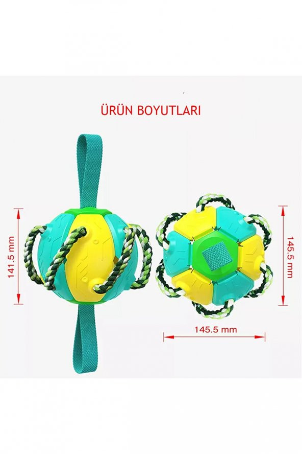 Dogger - Frizbi Top Interaktif Köpek Oyuncağı - Beyaz - 3