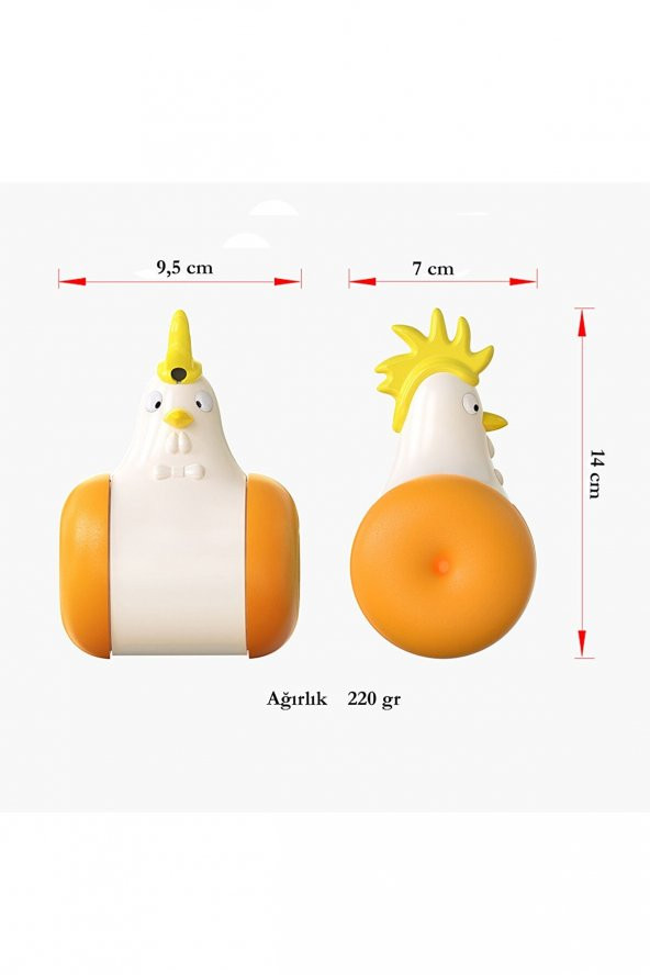 Galetto Lazerli Horoz İnteraktif Kedi Oyuncağı - 5