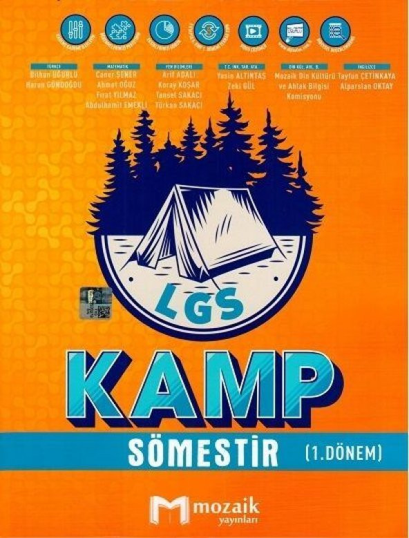 8. Sınıf Lgs Kamp Sömestır 1. Dönem Mozaik Yayınları