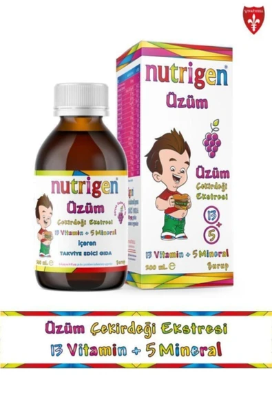 NUTRİGEN Üzüm Şurup 200 ml 8692860200007