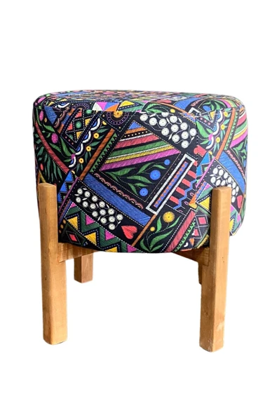 DTM HOME Çok Renkli Puf - 2