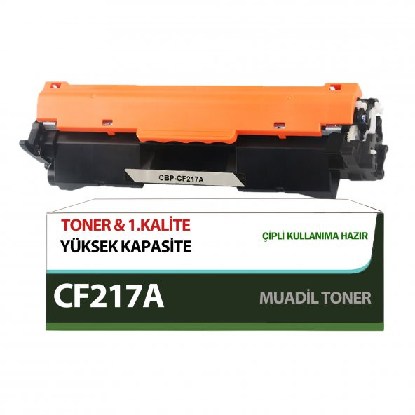 For HP Laserjet Pro M102a Muadil Toner HP CF217A HP 17A Çipli