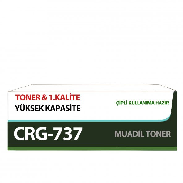 For Canon CRG 737 Muadil Toner | MF216n | MF211 | MF212w| 215 217 - Resim 3