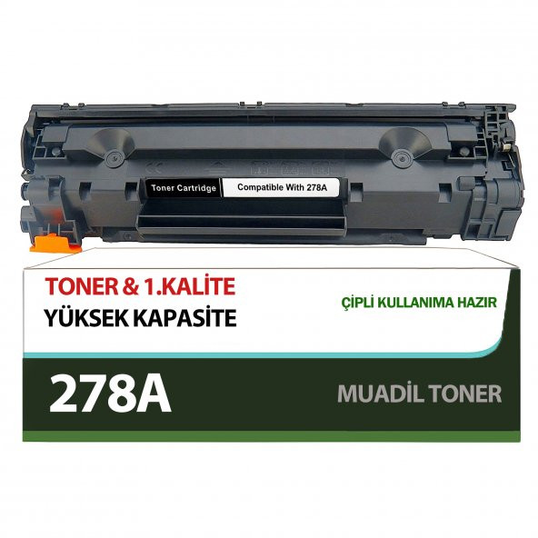 For HP M1536dnf Muadil Toner / Hp CE278A Muadil Toner