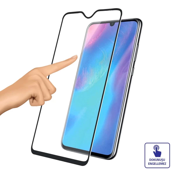Bufalo Samsung Galaxy A23 Ekran Koruyucu 9D Temperli Cam - Siyah - 3