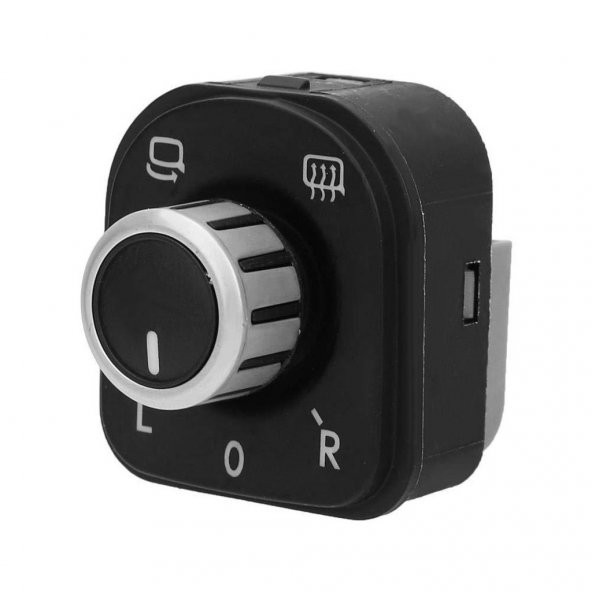 VOLKSWAGEN  JETTA DİKİZ AYNA AYAR DÜĞMESİ KATLANIR AYNA KROM 2006-2014 - Resim 2