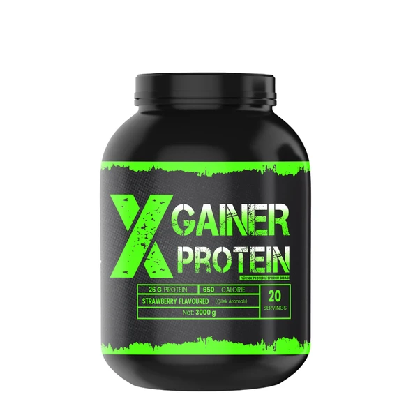 Xprotein 3000 GR GAİNFAST ÇİLEKLİ
