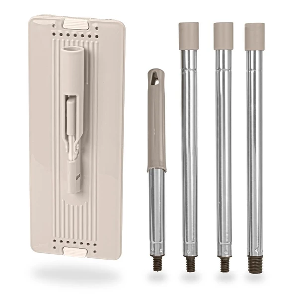 Omnisoft FLR F400 Eko Sihirli Tablet Mop Temizlik Seti Krem - 4