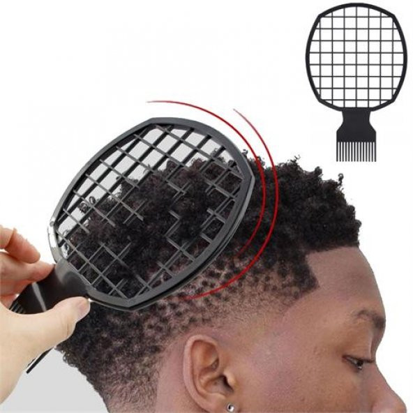 Transformacion 12+2 Adet Twist Afro Kıvırcık Zor Saçlar Saç Tarağı 716858