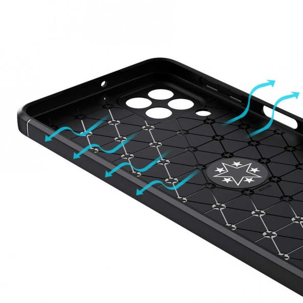 Galaxy M32 Kılıf Zore Ravel Yüzüklü Magnetic Standlı Silikon Kapak - 4