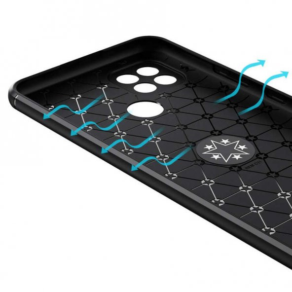 Realme C25 Kılıf Zore Ravel Yüzüklü Magnetic Standlı Silikon Kapak - 10