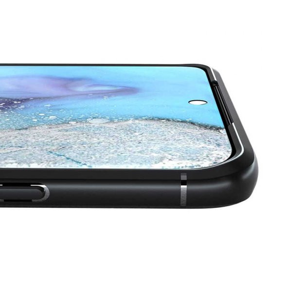 Samsung Galaxy A31 Kılıf Ravel Yüzüklü Magnetic Standlı Silikon Kapak - 11