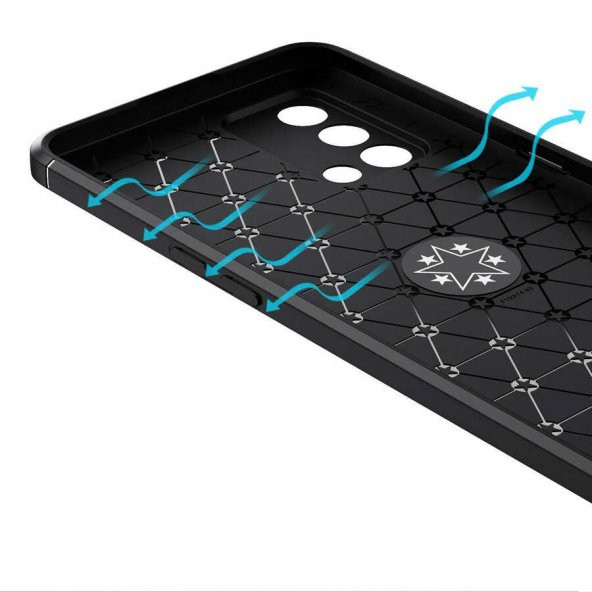 Oppo A74 4G Kılıf Zore Ravel Yüzüklü Magnetic Standlı Silikon Kapak - 9