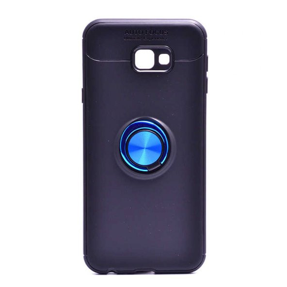 Samsung Galaxy J4 Plus Kılıf Ravel Yüzüklü Magnetic Standlı Silikon Kapak - 7